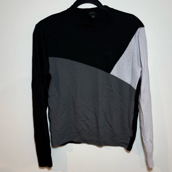 Armani exchange Womens lamb wool sweater large petit - Picture 3 of 10